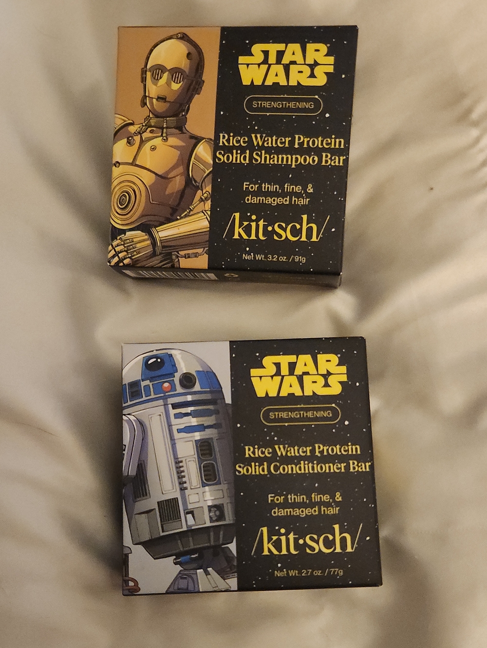 Kitsch Star Wars Solid Shampoo And Conditioner Bars